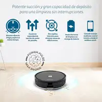 Grunkel robot aspirador i-Dancereasy 2100pa succión y 2400mAh batería
