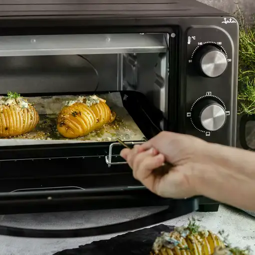 Horno de sobremesa de 21 litros. Horno y grill. Con temporizador HN921 JATA