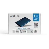 AISENS Caja Externa 2.5\ ASE-2525PB 9.5 mm SATA A USB 3.0/USB 3.1 Gen1, Azul Pacif