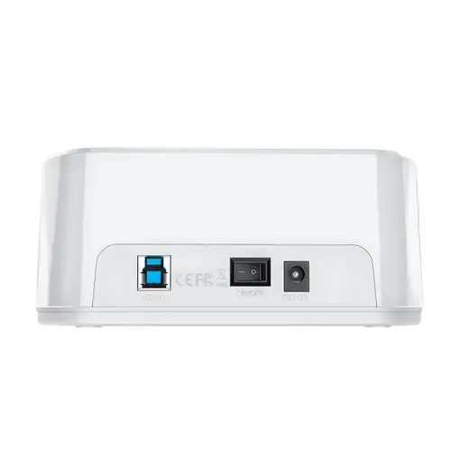 AISENS Estacion de Docking de Doble Bahia ASDS-D02W SATA 2.5/3.5 a USB 3.0/3.1 Gen
