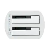 AISENS Estacion de Docking de Doble Bahia ASDS-D02W SATA 2.5/3.5 a USB 3.0/3.1 Gen