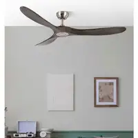 Ventilador DC Marin níquel 3 aspas sin luz