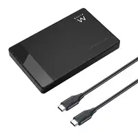 Ewent EW7073 caja para disco duro externo Carcasa de disco duro/SSD Negro 2.5\