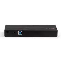 Lindy 43228 hub de interfaz USB 3.2 Gen 1 (3.1 Gen 1) Type-A 5000 Mbit/s Negro