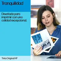 HP Cartucho de tinta original 301XL de alta capacidad Tri-color