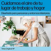 HP Cartucho de tinta original 21 negro