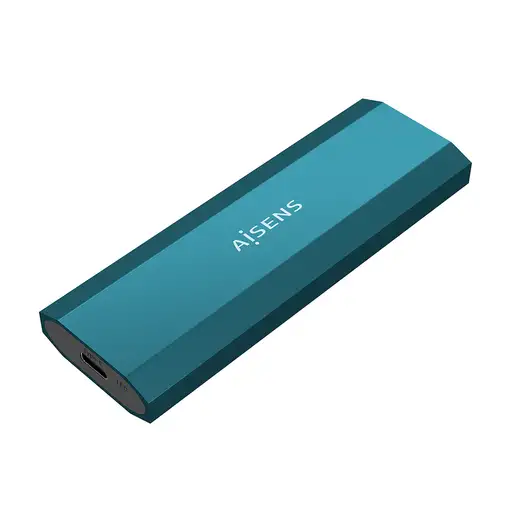 AISENS Caja Externa M.2 (NGFF) ASM2-019BLU SATA/NVMe a Usb3.1 Gen2, Azul