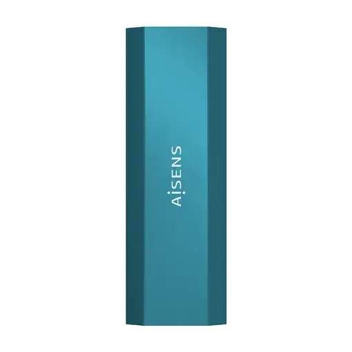 AISENS Caja Externa M.2 (NGFF) ASM2-019BLU SATA/NVMe a Usb3.1 Gen2, Azul