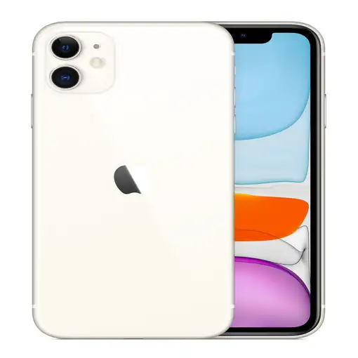 Apple iPhone 11 15,5 cm (6.1\) SIM doble iOS 14 4G 128 GB Blanco