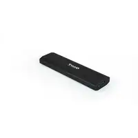 TooQ Shura Caja externa para unidad de estado sólido (SSD) Negro M.2