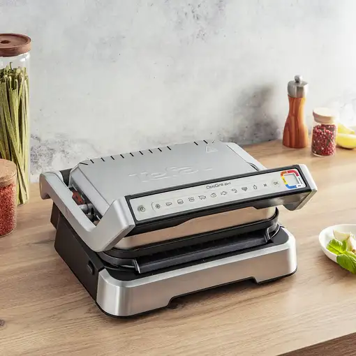 Tefal OptiGrill 2in1 GC772D parrilla eléctrica de contacto