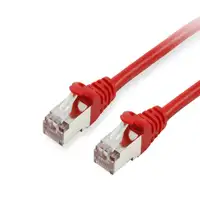 Equip 606501 cable de red Rojo 0,25 m Cat6a S/FTP (S-STP)