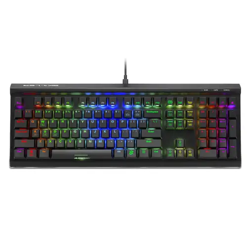 Sharkoon SKILLER SGK60 teclado Juego USB QWERTY Inglés de EE. UU. Negro