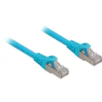 Sharkoon Cat.6a SFTP cable de red Azul 3 m Cat6a S/FTP (S-STP)