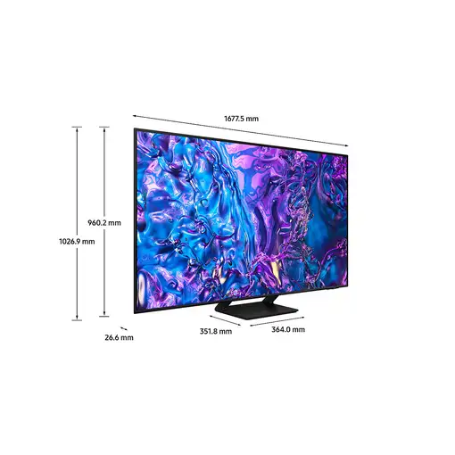 Samsung Q70D TQ75Q70DAT 190,5 cm (75\) 4K Ultra HD Smart TV Wifi Negro