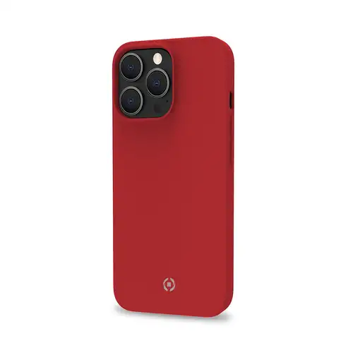 Celly Cromo funda para teléfono móvil 17 cm (6.7\) Rojo