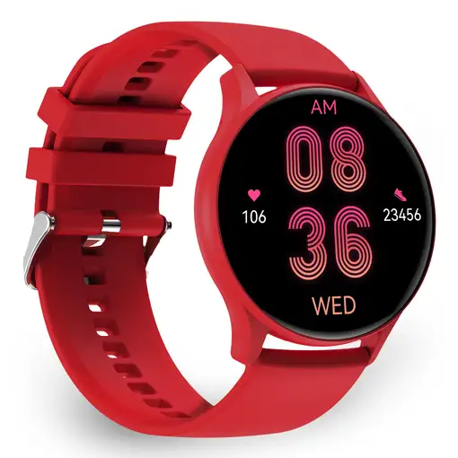 Ksix Smartwatch Core, Pantalla AMOLED 1.43", Aut. 5 días, Modos deporte y salud, L