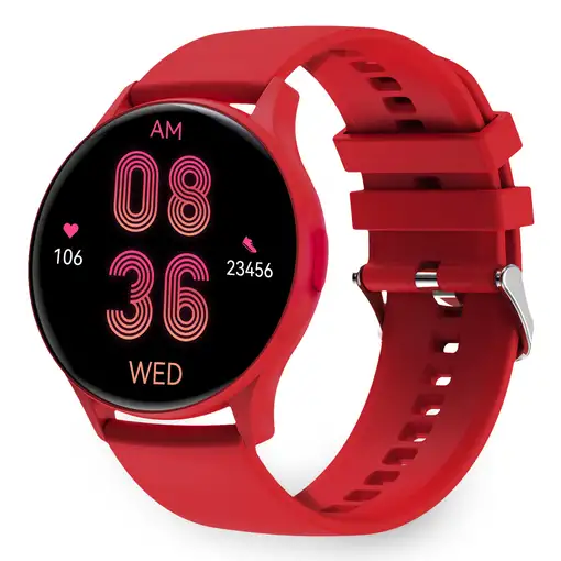 Ksix Smartwatch Core, Pantalla AMOLED 1.43", Aut. 5 días, Modos deporte y salud, L