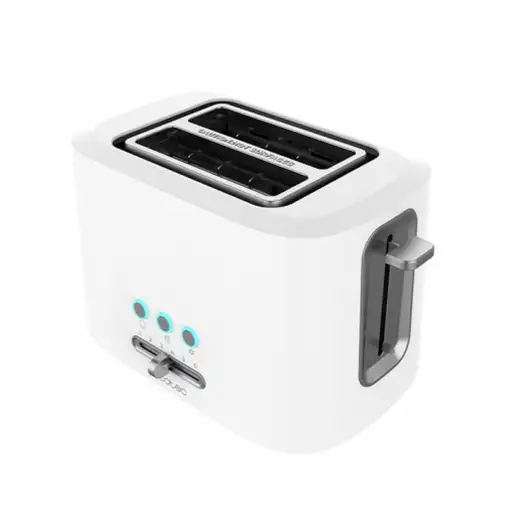 Cecotec 03188 tostadora 6 2 rebanada(s) 980 W Blanco