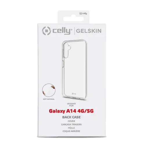 Celly GELSKIN funda para teléfono móvil 16,8 cm (6.6\) Transparente