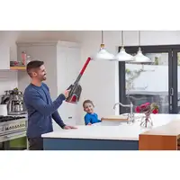 Black & Decker BHHV315J-QW aspiradora de mano Negro, Rojo Sin bolsa