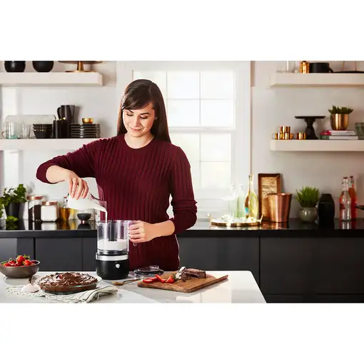 KitchenAid 5KFCB519EBM picadora eléctrica de alimentos 1,18 L Negro