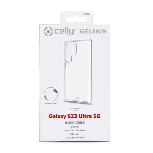 Celly GELSKIN1033 funda para teléfono móvil 17,3 cm (6.8\) Transparente