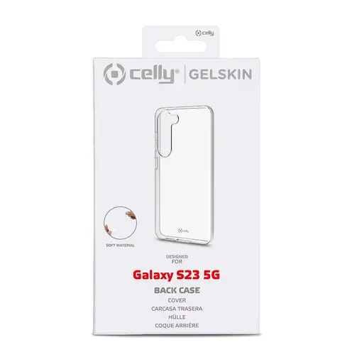 Celly GELSKIN1032 funda para teléfono móvil 15,5 cm (6.1\) Transparente
