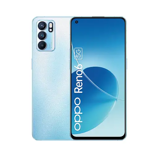OPPO 6 16,3 cm (6.43\) SIM doble Android 11 5G USB Tipo C 8 GB 128 GB 4300 mAh Azu