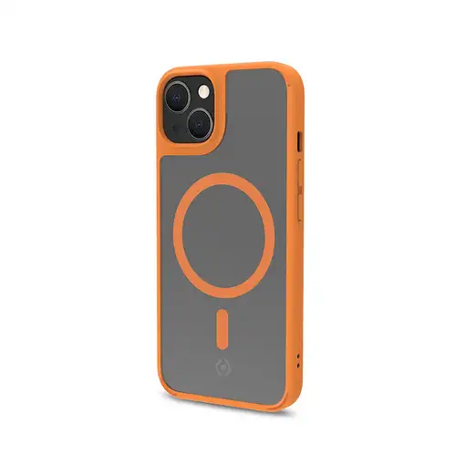 Celly Magmatt funda para teléfono móvil 15,5 cm (6.1\) Transparente, Amarillo