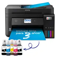 Epson EcoTank Impresora multifunción ET-4850 A4 con depósito de tinta, conexión Wi