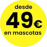 Desde 49€ en mascotas