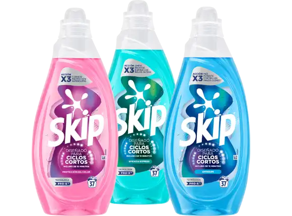Productos Skip ciclos cortos