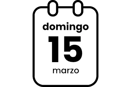 domingo 15 de marzo