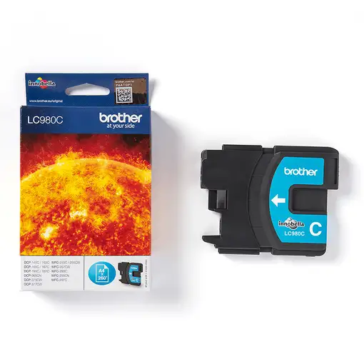 Brother LC980C cartucho de tinta 1 pieza(s) Original Cian