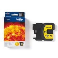Brother LC980Y cartucho de tinta 1 pieza(s) Original Amarillo