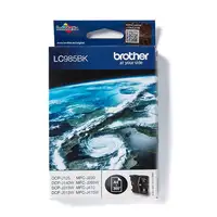 Brother LC985BK cartucho de tinta 1 pieza(s) Original Negro