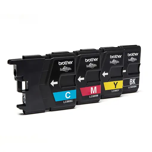 Brother LC985VALBP cartucho de tinta 4 pieza(s) Original Negro, Cian, Magenta, Ama