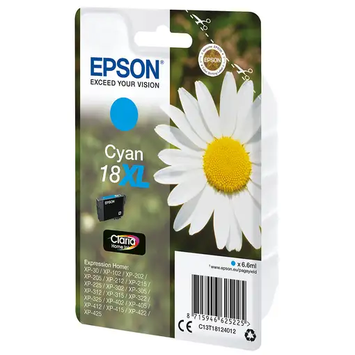 Epson Daisy Cartucho 18XL cian (etiqueta RF)