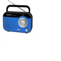 Sunstech RPS560 Portátil Analógica Azul