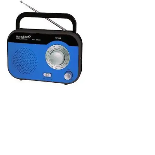 Sunstech RPS560 Portátil Analógica Azul