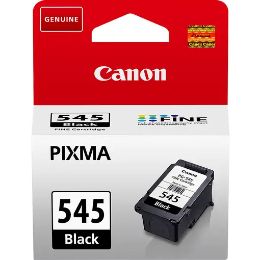 Cartucho de tinta original negro, PG-545 CANON, 1 ud