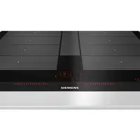 Siemens EX675LYC1E hobs Negro, Acero inoxidable Integrado Con placa de inducción 4