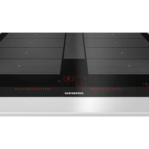 Siemens EX675LYC1E hobs Negro, Acero inoxidable Integrado Con placa de inducción 4