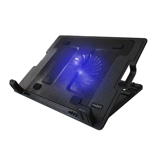 Ewent EW1258 almohadilla fría 43,2 cm (17'') 1000 RPM Negro