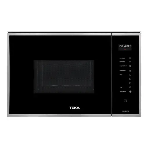 Teka ML 825 TFL Negro, Acero inoxidable Microondas con grill Integrado 25 L 900 W