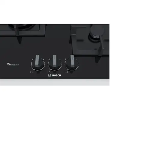 Bosch PPC6A6B20 hobs Negro Integrado Encimera de gas 3 zona(s)