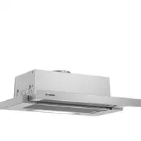Bosch Serie 4 DFT63AC50 campana Semintegrada (extraíble) Plata 360 m³/h