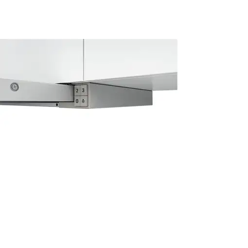 Bosch Serie 4 DFT63AC50 campana Semintegrada (extraíble) Plata 360 m³/h