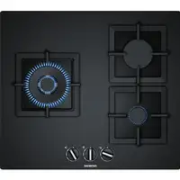 Siemens EP6A6CB20 hobs Negro Integrado Encimera de gas 3 zona(s)